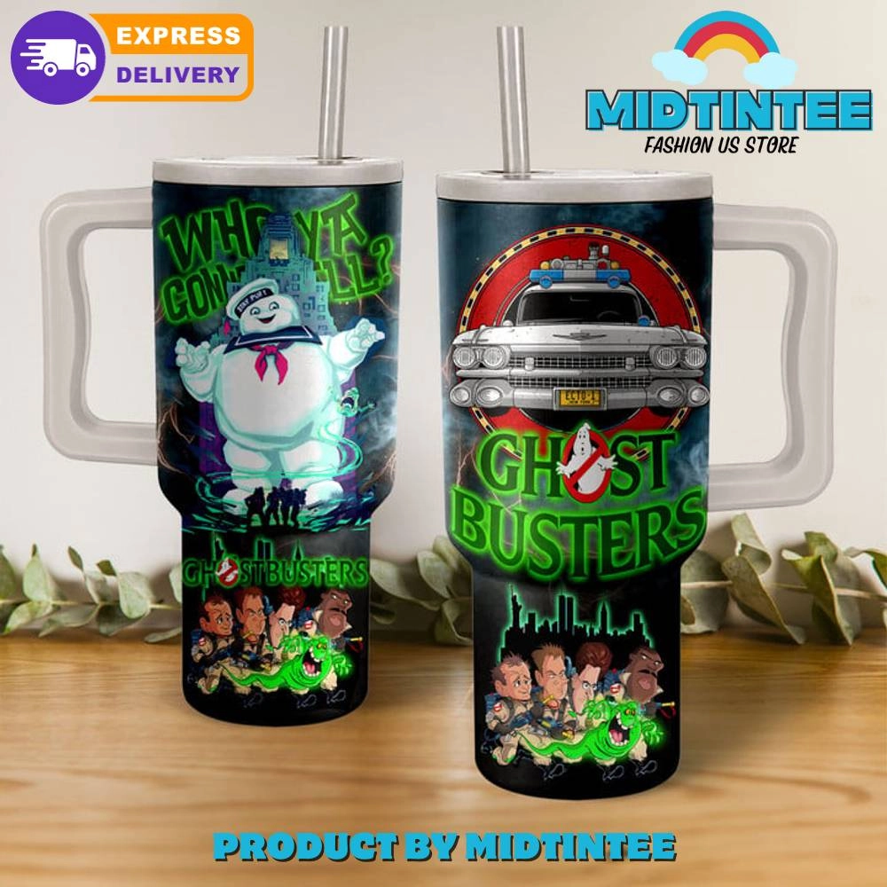 Ghostbusters Who You Gonna Call Gift for her, him, Birthday Xmas Halloween Gift 30oz or 40oz Tumbler LN