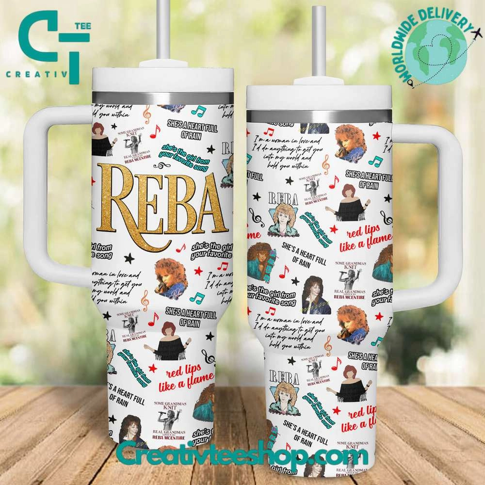 Reba McEntire Gift for Her, Him on Birthday Xmas 30oz or 40oz Tumbler LN
