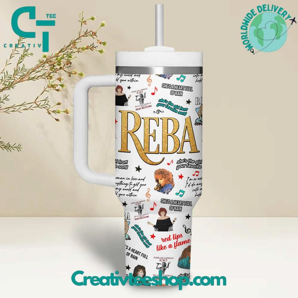 Reba McEntire Gift for Her, Him on Birthday Xmas 30oz or 40oz Tumbler LN
