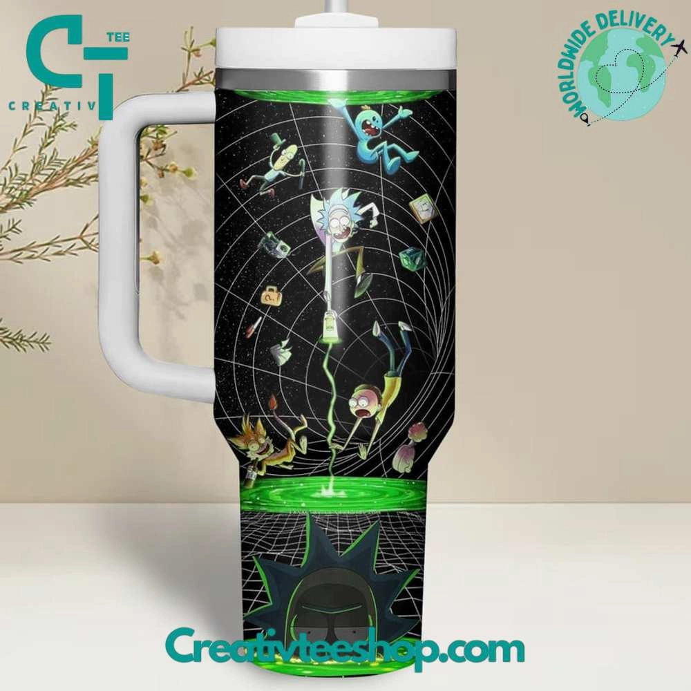 Rick n Morty Gift for Her, Him on Birthday Xmas 30oz or 40oz Tumbler LN