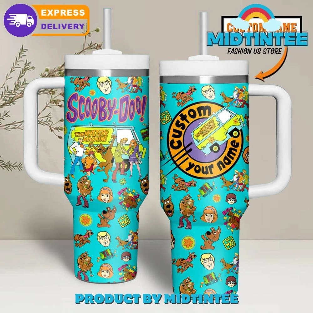 Scooby-Doo The Mystery Machine Customized Gift for her,him, Birthday Xmas Halloween Gift 30oz or 40oz Tumbler LN