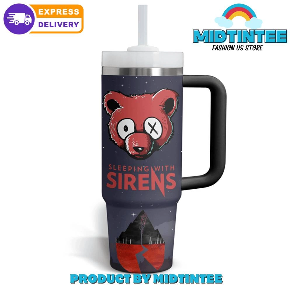 Sleeping With Sirens Rock Band Gift for her,him, Birthday Xmas Halloween Gift 30oz or 40oz Tumbler LN
