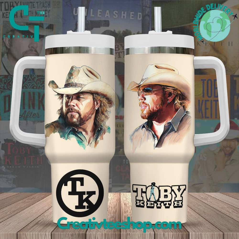 Toby Keith Gift for Her, Him on Birthday Xmas 30oz or 40oz Tumbler LN