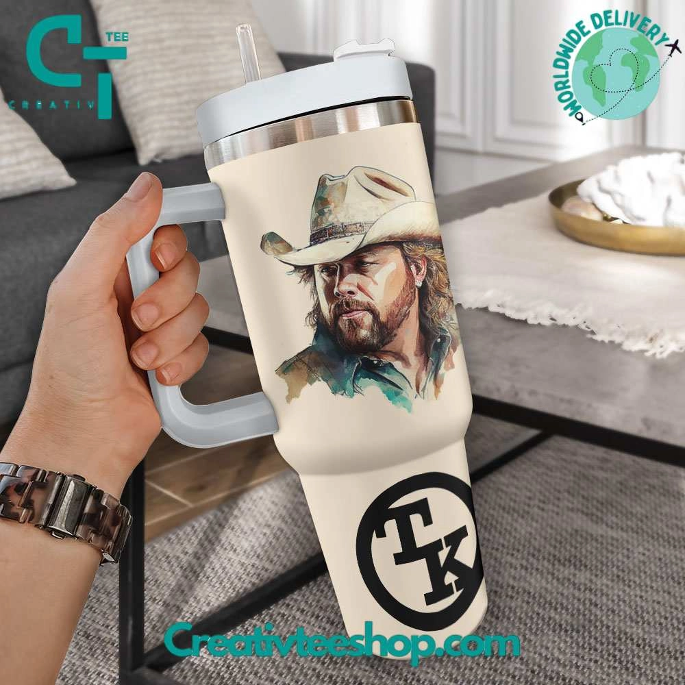 Toby Keith Gift for Her, Him on Birthday Xmas 30oz or 40oz Tumbler LN