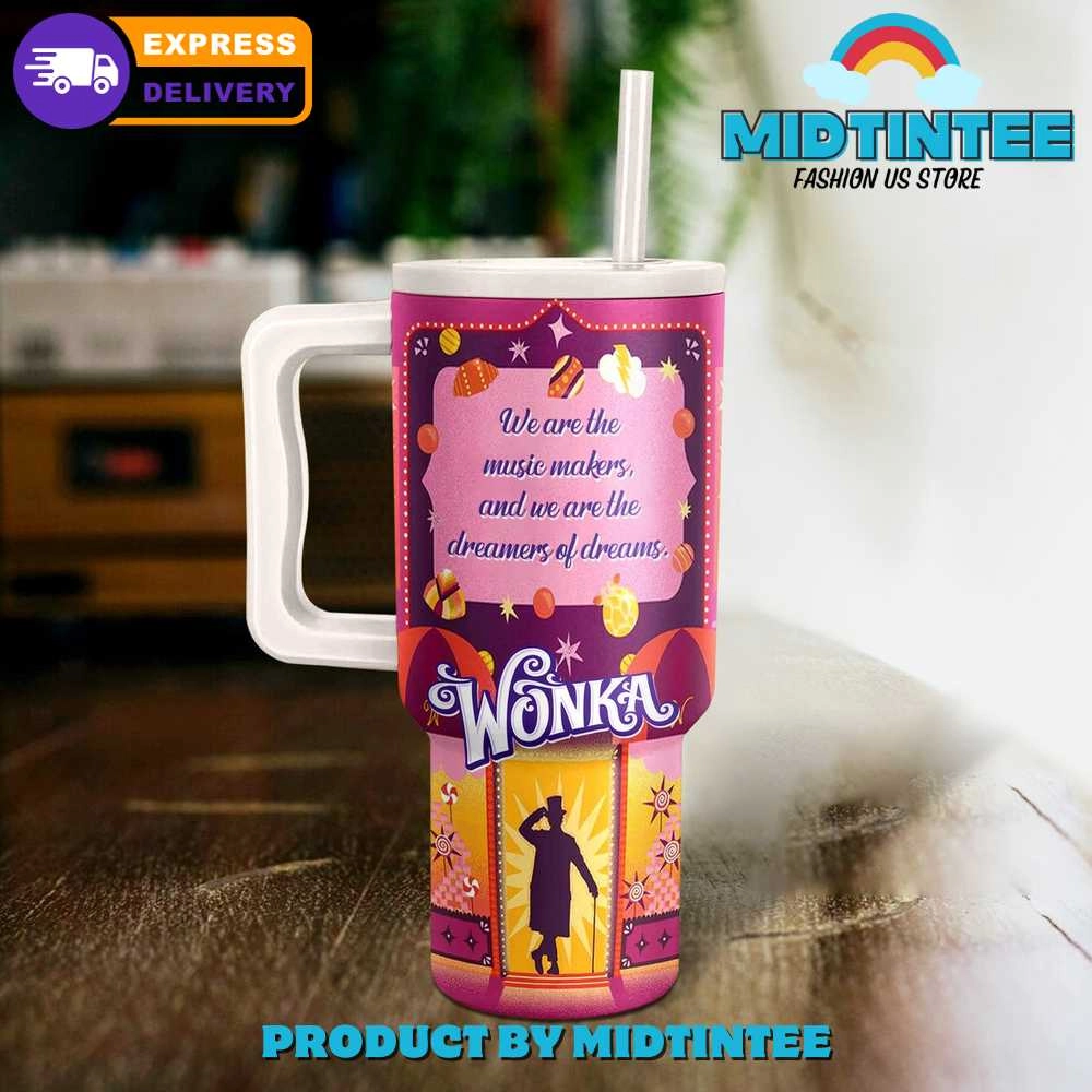 Willy Wonka Movie Gift For Her, Him 40oz Tumbler LN