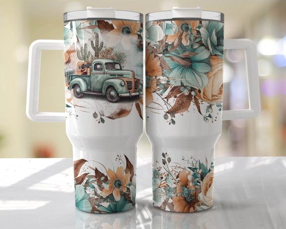 30oz or 40oz Tumbler Country Music Quencher Gift For Her Him Birthday Gift LN