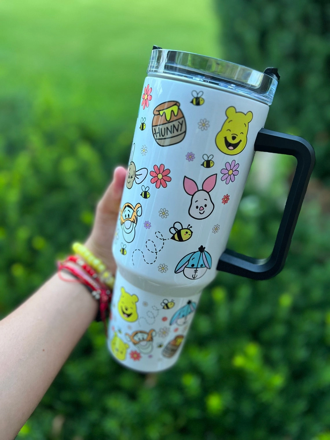 Pooh & Friends Disney Winnie the Pooh Characters Fan Gift 30oz or 40oz Tumbler tumbler Eeyore Travel Tumbler Customized Tumbler Birthday Anniversary Gift HFN