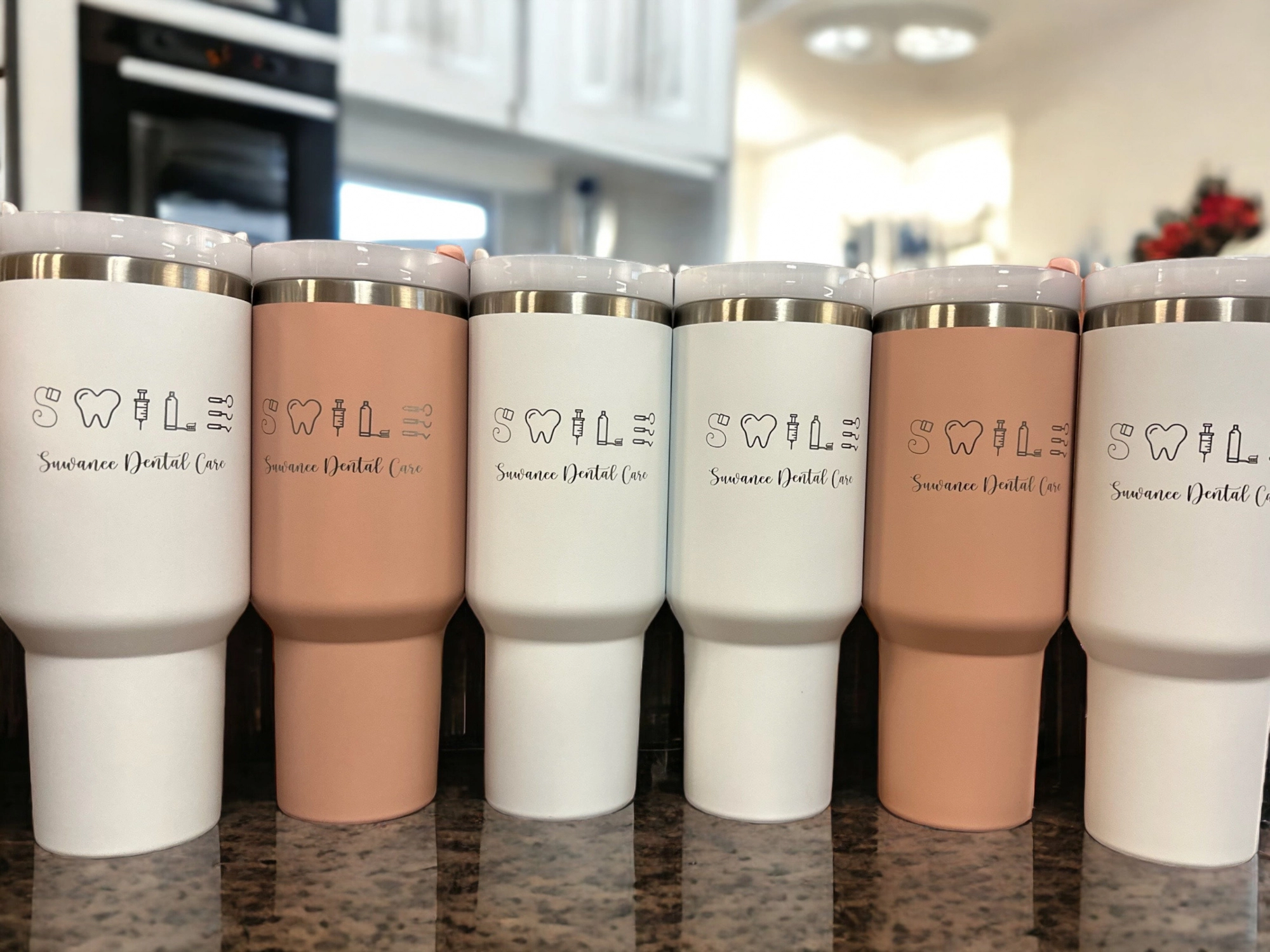 Gift for dental office| Dental office gift| Gift for dental hygienist 30oz or 40oz Tumbler with Handle, Birthday Anniversary Tumbler Gift HFN