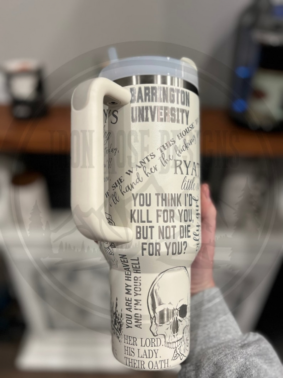 LORDS House Of Lords Tumbler The Ritual 30oz or 40oz HFN Engraved Tumbler Lords Dark Romance I Vow You Vow