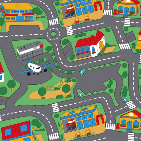 Kids Car Playmat Design Mousepad Mouse Mat Desk Mat HG