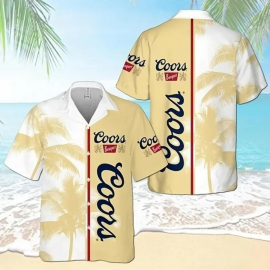 Coors Banquet Beer Tropical Summer Personalized Hawaiian Shirt HFN